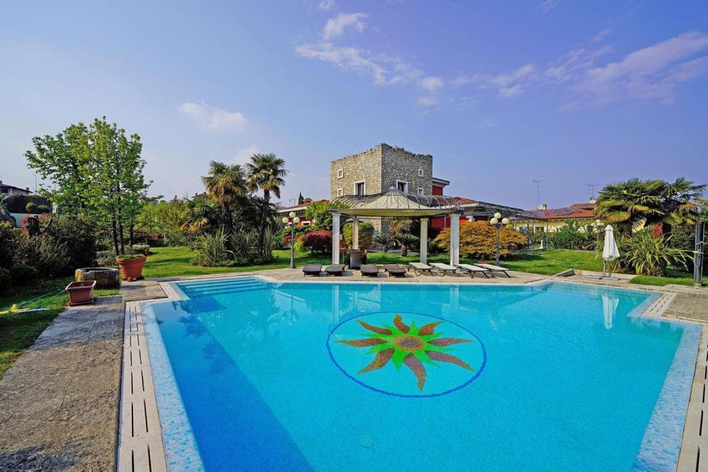 Private Luxury Villa With Pool Moniga del Garda Exterior photo